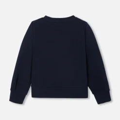 Pull, Sweat Et Cardigan-Jacadi Sweat enfant fille en molleton - marine MARINE JACADI