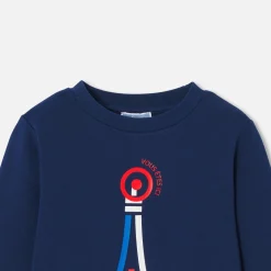 Pull, Sweat Et Cardigan-Jacadi Sweat enfant garçon - BLEU MARNE