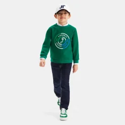 Pull, Sweat Et Cardigan-Jacadi Sweat enfant garçon - VERT FONCE