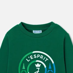Pull, Sweat Et Cardigan-Jacadi Sweat enfant garçon - VERT FONCE