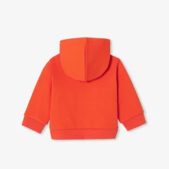 Pull, Sweat Et Cardigan-Jacadi Sweat zippé bébé en molleton - MANDARINE