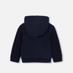 Pull, Sweat Et Cardigan-Jacadi Sweat zippé bébé garçon - marine MARINE JACADI