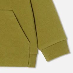 Pull, Sweat Et Cardigan-Jacadi Sweat zippé bébé garçon - VERT LICHEN