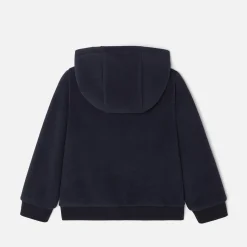 Pull, Sweat Et Cardigan-Jacadi Sweat zippé en micropolaire garçon - marine MARINE JACADI