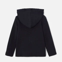 Pull, Sweat Et Cardigan-Jacadi Sweat zippé enfant fille - marine MARINE JACADI