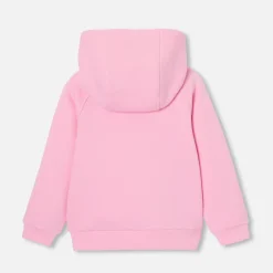 Pull, Sweat Et Cardigan-Jacadi Sweat zippé enfant fille - ROSE TENDRE