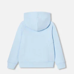 Pull, Sweat Et Cardigan-Jacadi Sweat zippé enfant garçon à capuche - NUAGE