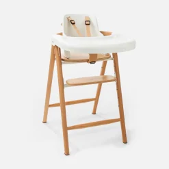 Mobilier|Bavoirs Et Langes-Jacadi Tablette chaise haute TOBO Charlie Crane x BLANC JACADI