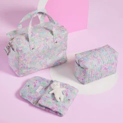 Sac À Langer, Trousse De Toilette|Sac À Langer Et Trousses De Toilette-Jacadi Tapis à langer nomade - lore BLANC/MULTICO