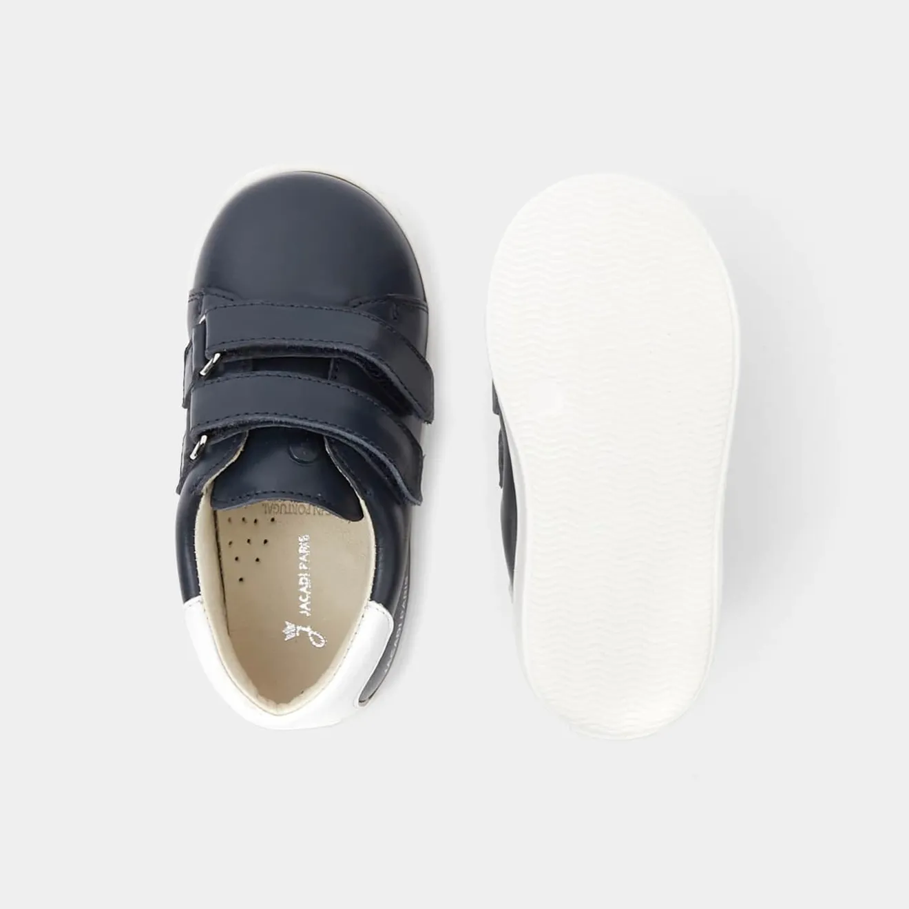 Baskets Et Tennis-Jacadi Tennis bébé garçon en cuir - marine MARINE JACADI