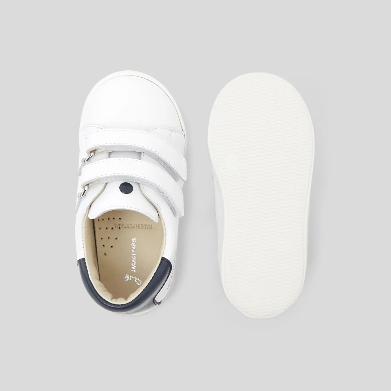 Baskets Et Tennis-Jacadi Tennis bébé garçon en cuir - blanc BLANC JACADI