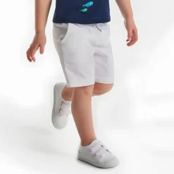 Tennis En Toiles|Baskets Et Tennis-Jacadi Tennis bébé garçon en toile - blanc BLANC JACADI