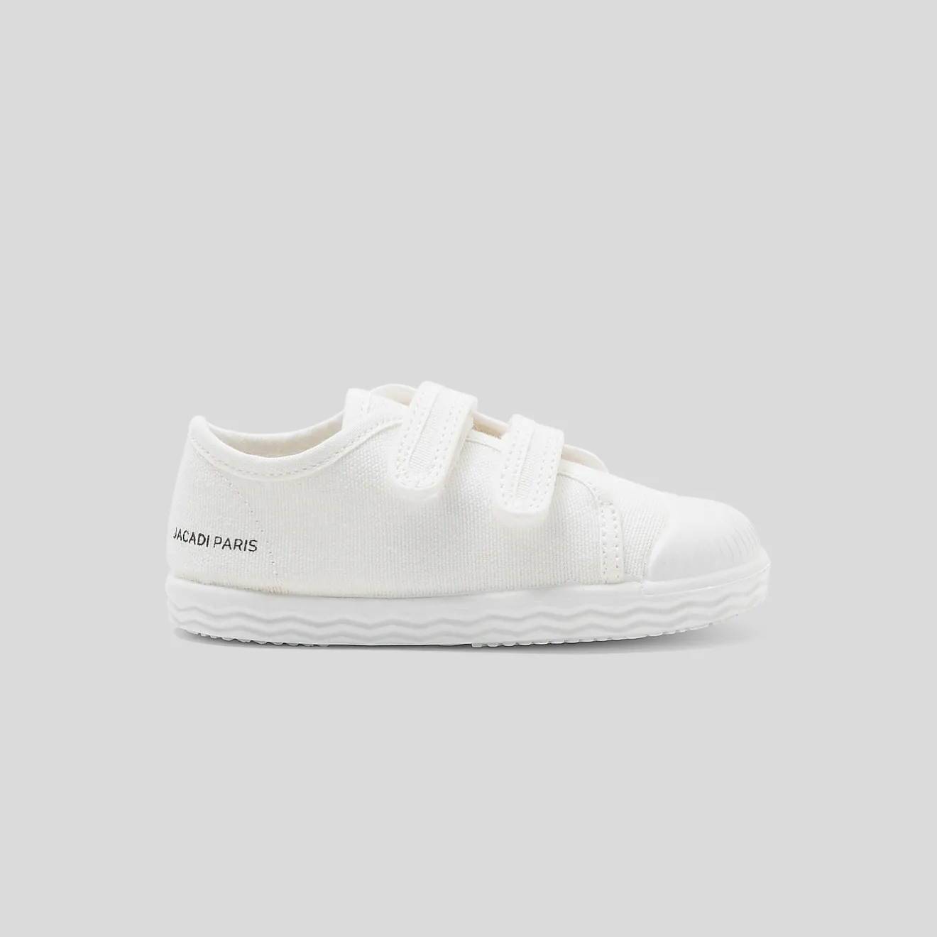 Tennis En Toiles|Baskets Et Tennis-Jacadi Tennis bébé garçon en toile - blanc BLANC JACADI
