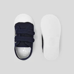 Tennis En Toiles|Baskets Et Tennis-Jacadi Tennis bébé garçon en toile - marine MARINE JACADI