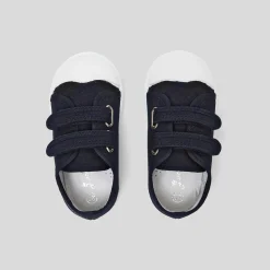 Tennis En Toiles|Baskets Et Tennis-Jacadi Tennis bébé garçon en toile - marine MARINE JACADI