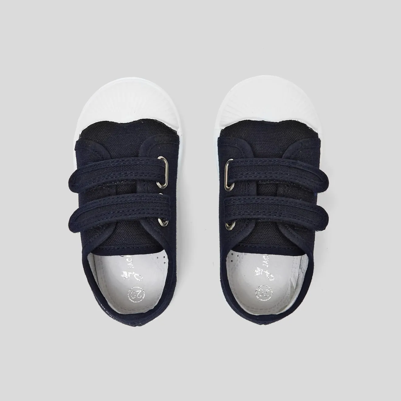 Tennis En Toiles|Baskets Et Tennis-Jacadi Tennis bébé garçon en toile - marine MARINE JACADI