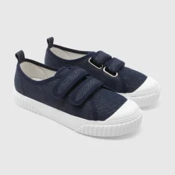 Tennis En Toiles|Baskets Et Tennis-Jacadi Tennis en toile enfant garçon DENIM FONCE