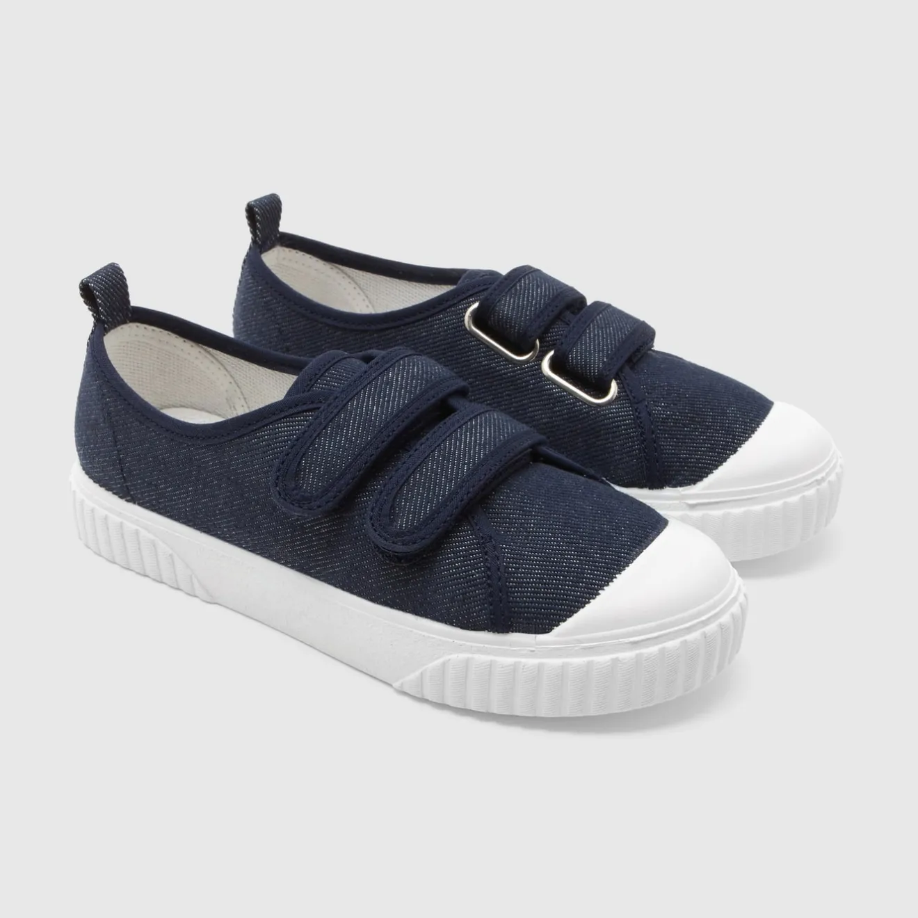 Tennis En Toiles|Baskets Et Tennis-Jacadi Tennis en toile enfant garçon DENIM FONCE