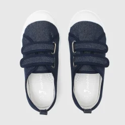 Tennis En Toiles|Baskets Et Tennis-Jacadi Tennis en toile enfant garçon DENIM FONCE