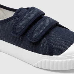 Tennis En Toiles|Baskets Et Tennis-Jacadi Tennis en toile enfant garçon DENIM FONCE