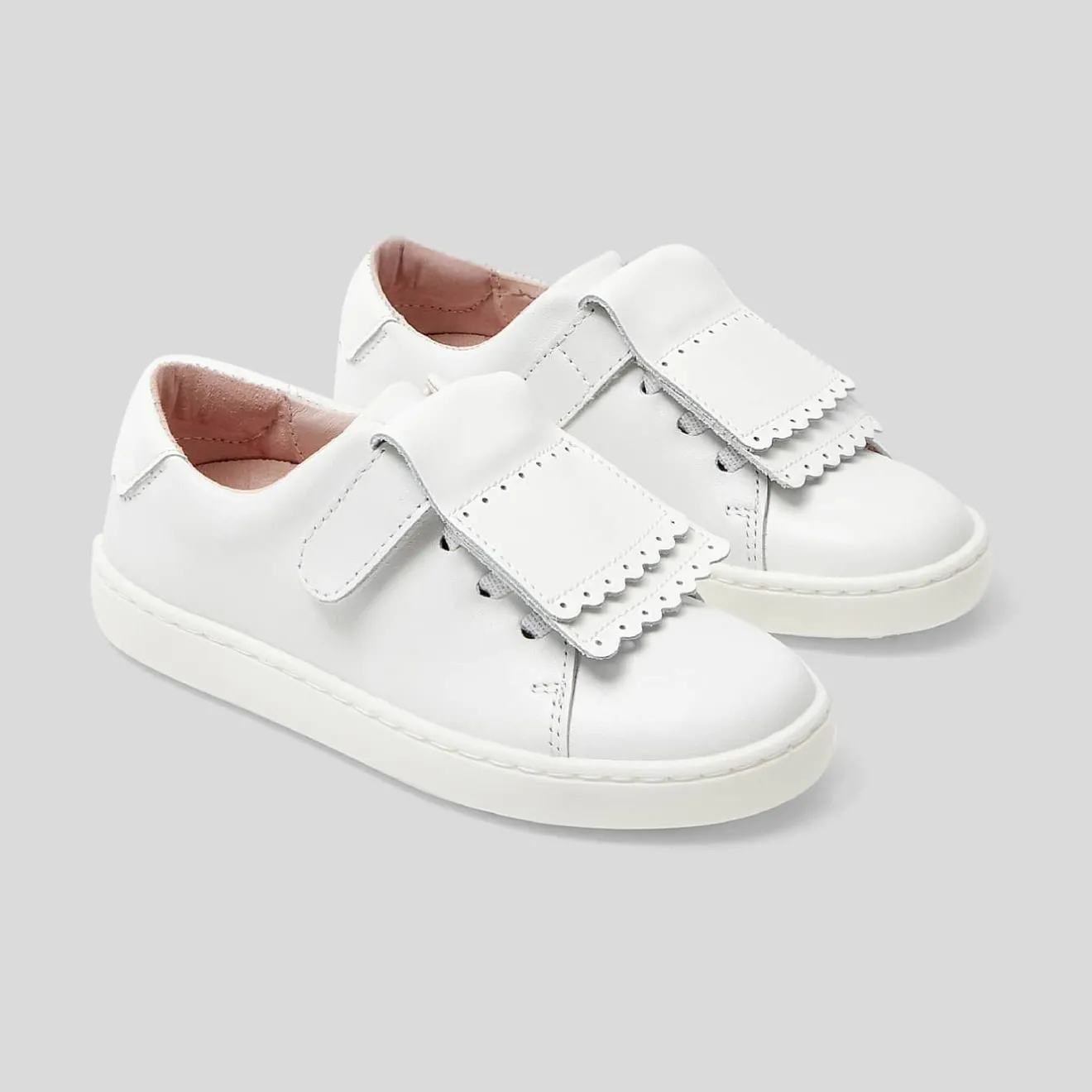 Baskets Et Tennis|Chaussures-Jacadi Tennis enfant fille languette amovible - blanc BLANC JACADI