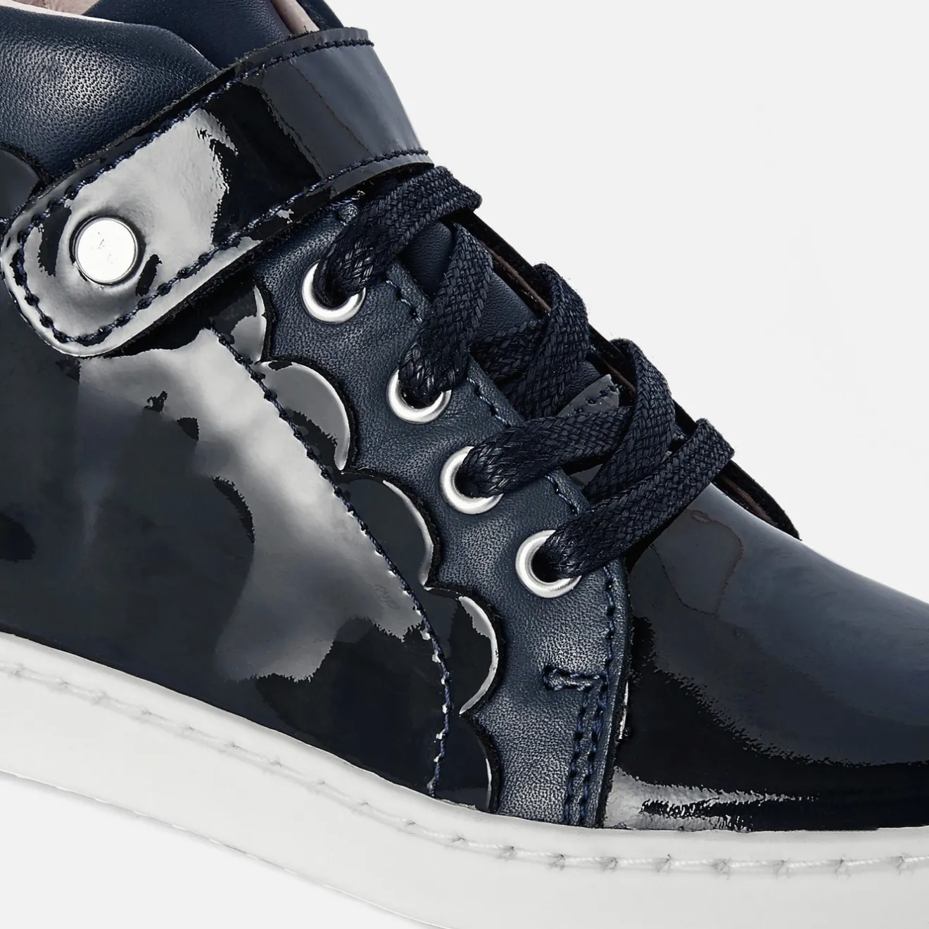 Baskets Et Tennis|Chaussures-Jacadi Tennis montantes enfant fille - marine MARINE JACADI