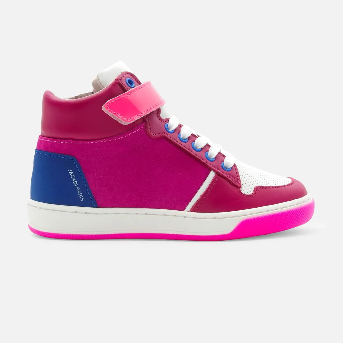 Baskets Et Tennis|Chaussures-Jacadi Tennis montantes enfant fille - ROSE