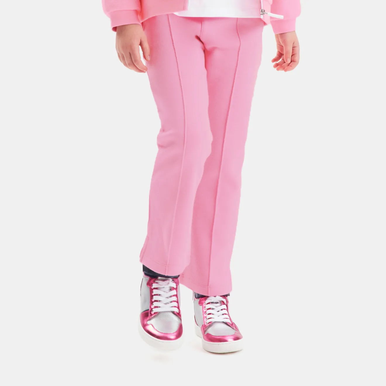 Baskets Et Tennis|Chaussures-Jacadi Tennis montantes enfant fille - lore ARGENT/MULTICO