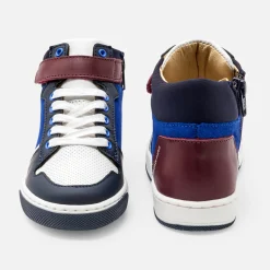 Baskets Et Tennis|Chaussures-Jacadi Tennis montantes enfant garçon - BLEU