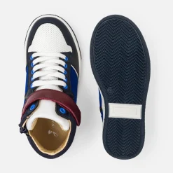 Baskets Et Tennis|Chaussures-Jacadi Tennis montantes enfant garçon - BLEU
