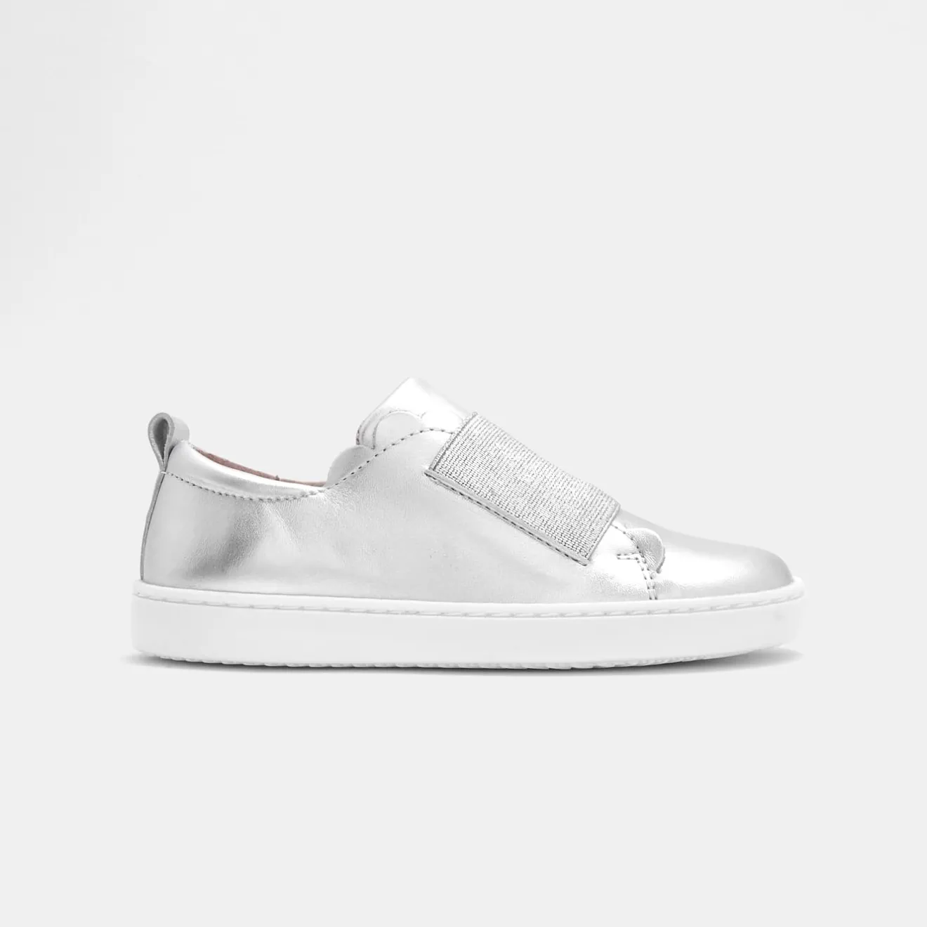 Baskets Et Tennis|Chaussures-Jacadi Tennis sans-gène enfant fille - ARGENT