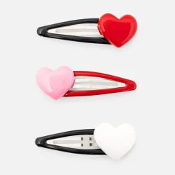 Accessoires-Jacadi Trio de barrettes enfant fille MULTICO