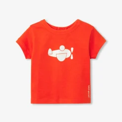 Blouse, Chemise Et T-Shirt-Jacadi T-shirt bébé garçon manches courtes - TANGERINE