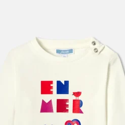 T-Shirt Et Polo-Jacadi T-shirt bébé garçon manches longues - blanc doux BLANC DOUX JACADI