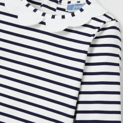 Maillot De Bain|Accessoires-Jacadi T-shirt de protection UV UPF 40+ et culotte de bain bébé fille - MARINE/BLANC