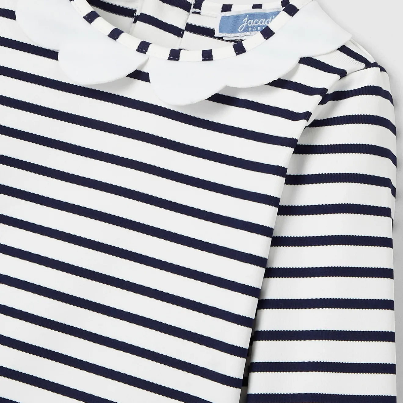 Maillot De Bain|Accessoires-Jacadi T-shirt de protection UV UPF 40+ et culotte de bain bébé fille - MARINE/BLANC