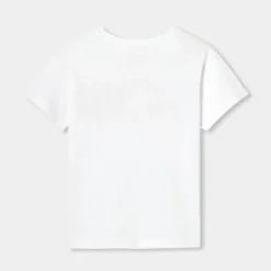 T-Shirt, Polo Et Sous-Pull-Jacadi T-shirt enfant fille manches courtes - blanc BLANC JACADI