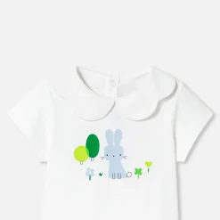 T-Shirt Et Polo-Jacadi T-shirt manches courtes bébé fille - blanc BLANC JACADI