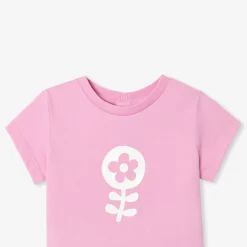 T-Shirt Et Polo-Jacadi T-shirt manches courtes bébé fille - ROSE