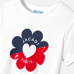 T-Shirt, Polo Et Sous-Pull-Jacadi T-shirt manches courtes enfant fille - blanc BLANC JACADI