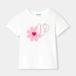 T-Shirt, Polo Et Sous-Pull-Jacadi T-shirt manches courtes enfant fille - blanc BLANC JACADI