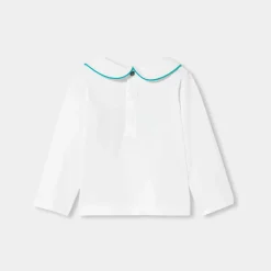 T-Shirt Et Polo-Jacadi T-shirt manches longues bébé fille - blanc BLANC JACADI