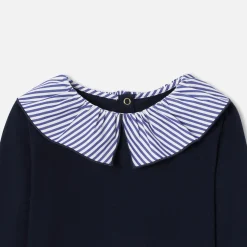 T-Shirt, Polo Et Sous-Pull-Jacadi T-shirt manches longues enfant fille - marine MARINE JACADI