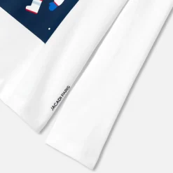 T-Shirt, Polo Et Sous-Pull-Jacadi T-shirt manches longues enfant garçon - blanc BLANC JACADI