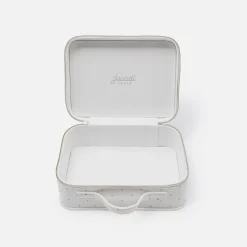 Sac À Langer, Trousse De Toilette|Sac À Langer Et Trousses De Toilette-Jacadi Valise bébé coton - blanc doux BLANC DOUX JACADI