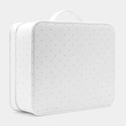 Sac À Langer, Trousse De Toilette|Sac À Langer Et Trousses De Toilette-Jacadi Valise bébé coton - blanc doux BLANC DOUX JACADI