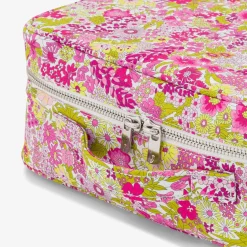 Sac À Langer, Trousse De Toilette|Sac À Langer Et Trousses De Toilette-Jacadi Valise en tissu Liberty - lore ROSE/MULTICO