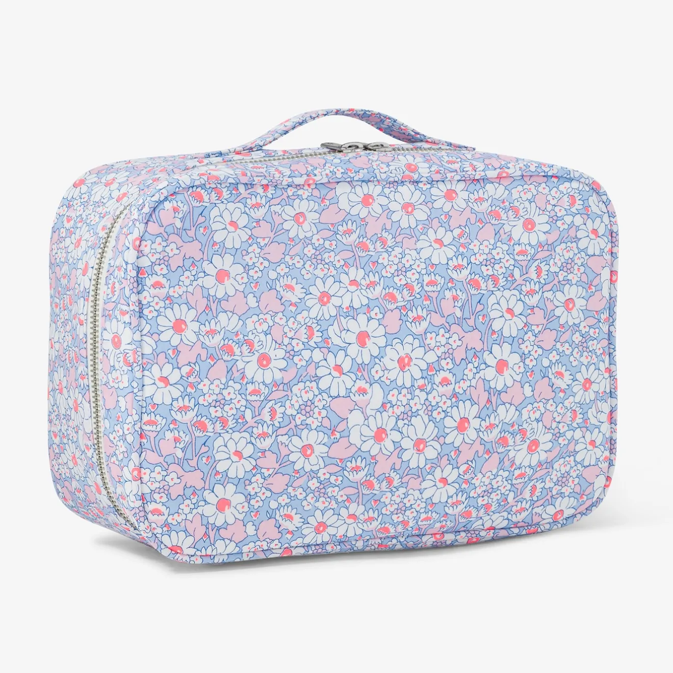 Sac À Langer, Trousse De Toilette|Sac À Langer Et Trousses De Toilette-Jacadi Valise en tissu Liberty - lore MULTICO