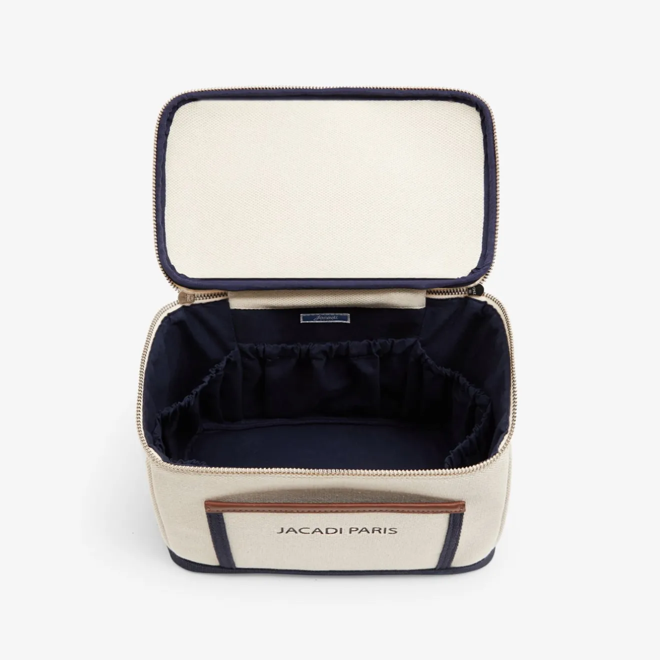 Sac À Langer, Trousse De Toilette|Sac À Langer Et Trousses De Toilette-Jacadi Vanity rectangulaire BEIGE CHINE