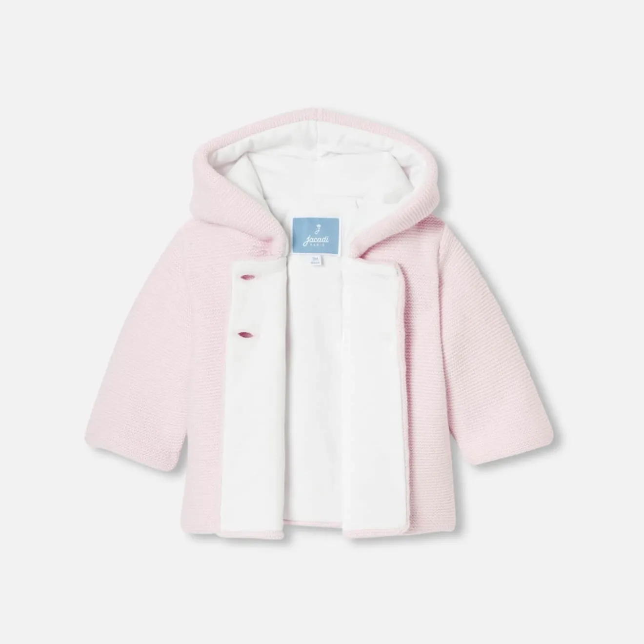 Manteaux, Vestes Et Combi Pilote|Manteau Et Combi-Pilote-Jacadi Veste bébé fille doublée - rose pale ROSE PALE JACADI